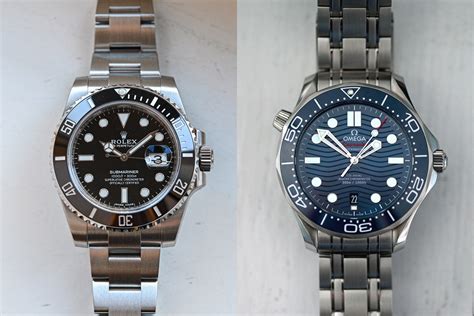 rolex vs omega seamaster review.